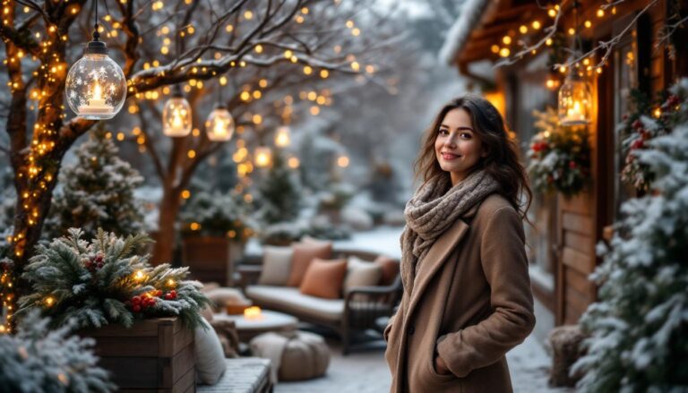 découvrez 4 idées originales pour décorer votre jardin en hiver et lui apporter charme et chaleur malgré le froid.