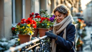 découvrez ce geste simple pour préserver la beauté de votre balcon fleuri même pendant les périodes de froid.