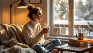 découvrez comment ce rituel danois à 5 euros peut transformer votre salon en un refuge hivernal chaleureux et cosy, parfait pour affronter le froid avec style et confort.