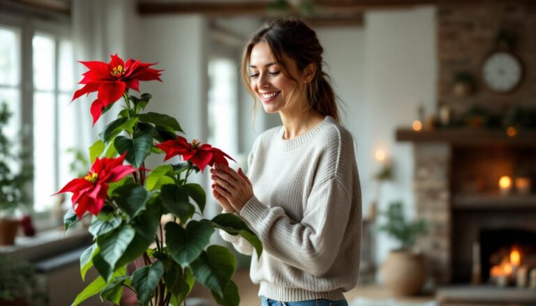 découvrez la technique méconnue pour faire refleurir votre étoile de noël chaque année et profitez d'une plante éclatante au moment des fêtes.