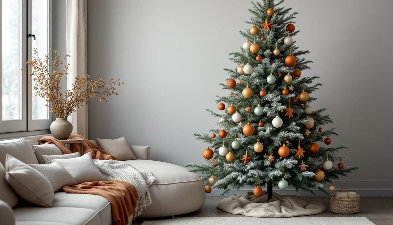 Les 3 couleurs qui s’imposent sur les sapins en 2025