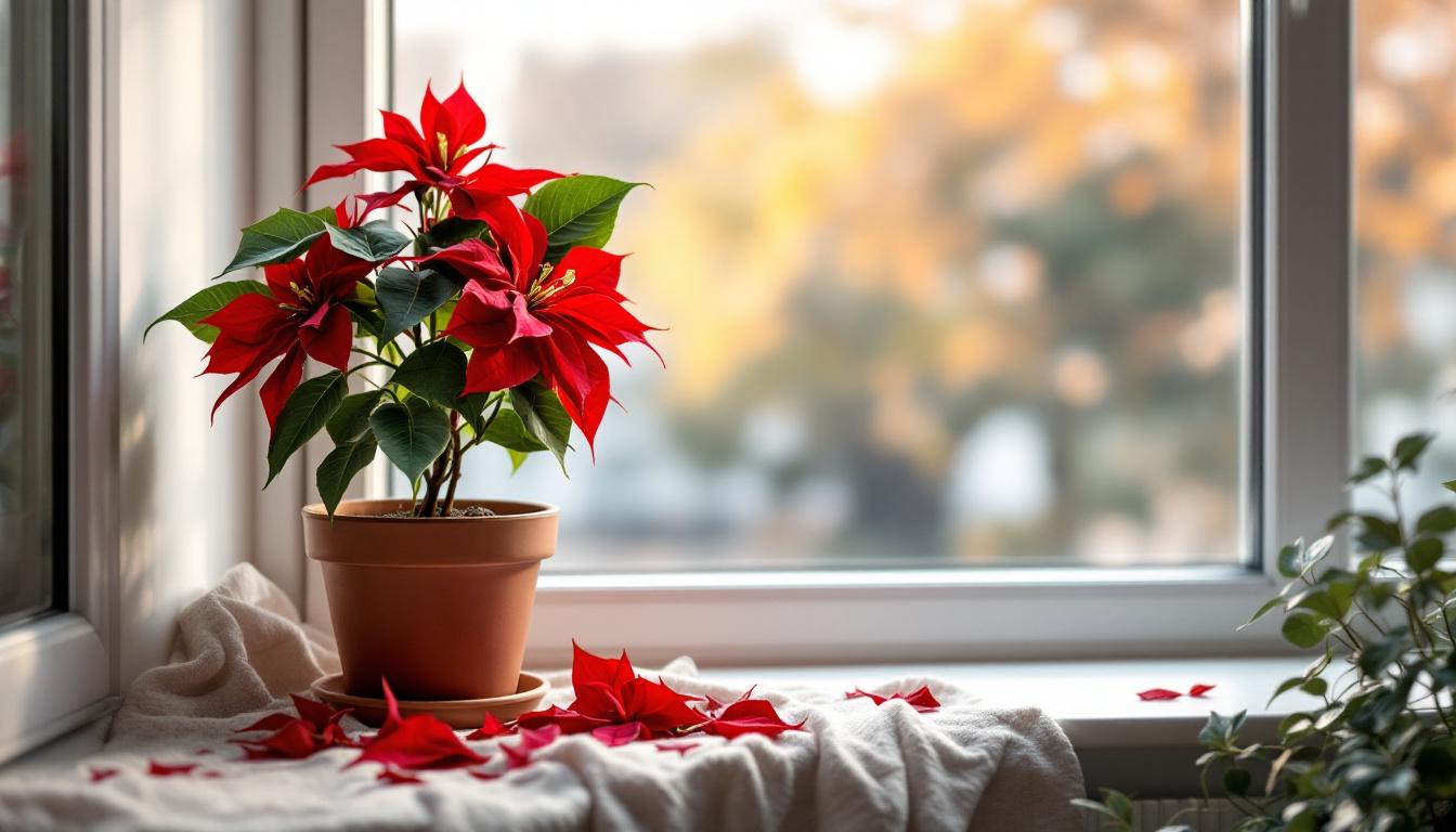 Votre poinsettia perd ses feuilles ? Voici l’erreur que tout le monde fait sans le savoir
